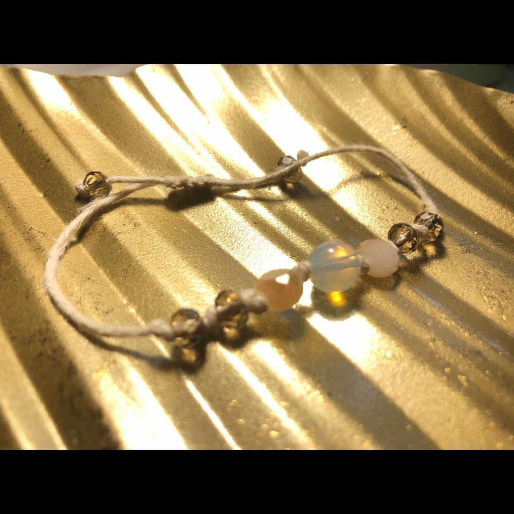Moon stone bracelet